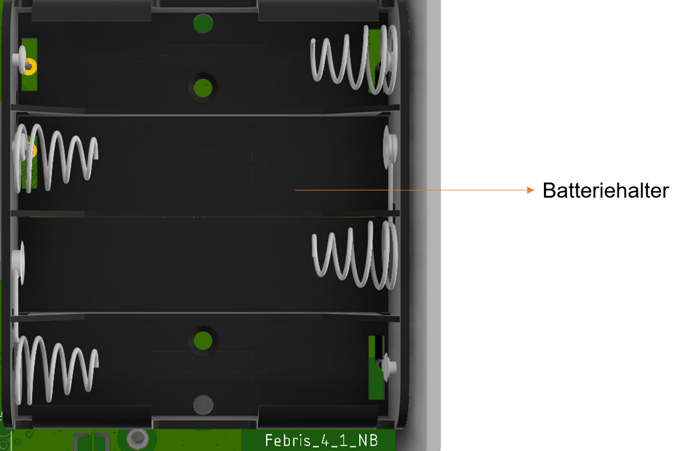 Inserting the batteries