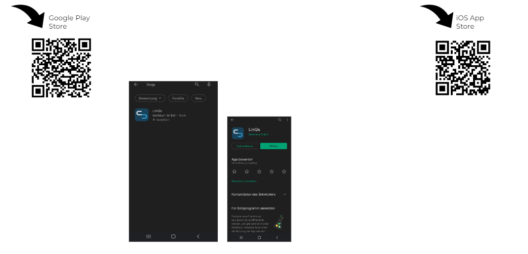 Sentinum LinQs App