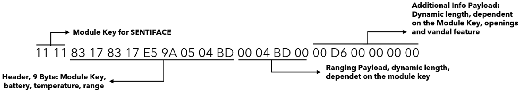 Uplink Beispiel – Generische Payload Beschreibung