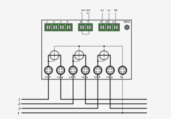 Anschlussschema 3/100